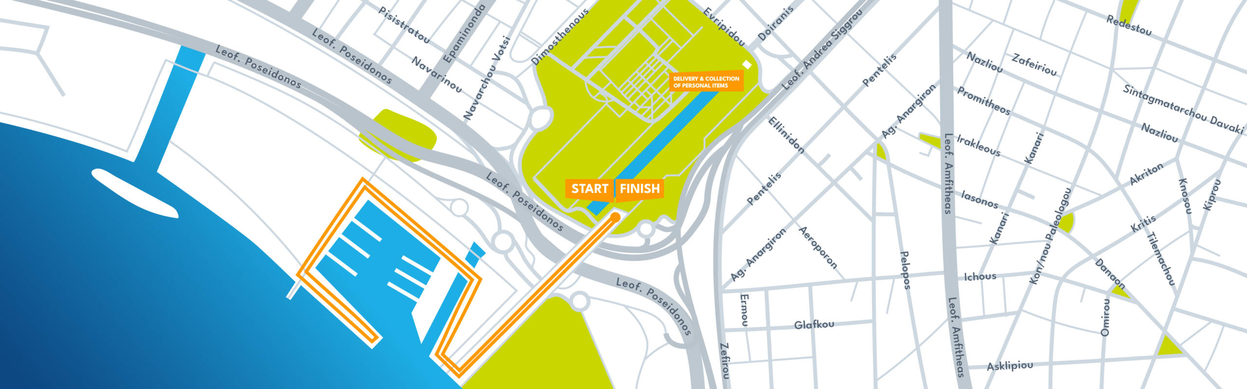 SNF NOSTOS RUN MAP ROUTE